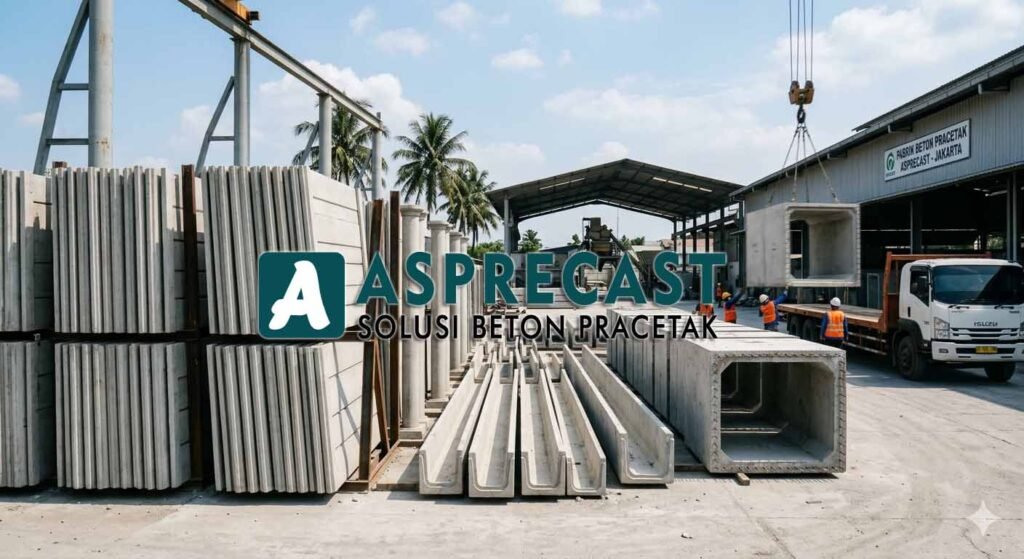 pracetak depan Jual Beton Precast dan Jasa Pasang Jabodetabek
